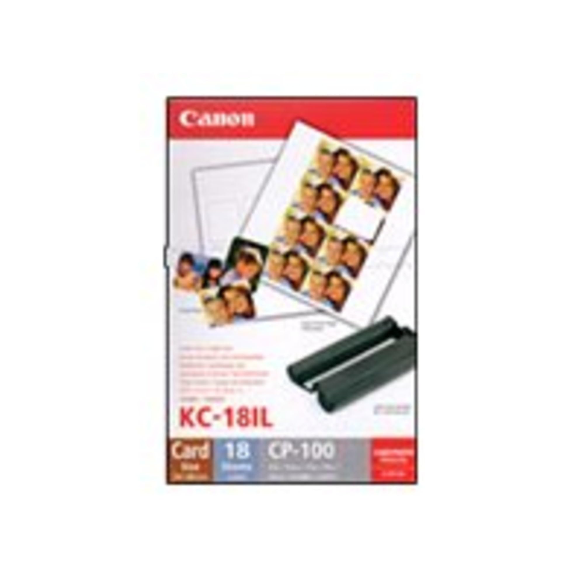 Canon Selphy CP-1500 Pink & KC-18IF Kit 18 Impressions (papier + Encre) Format Carte De Crédit Autocollant 5,4 X 8,6 Pour SELPHY CP1300, CP1200, CP1000, CP900, CP910, CP820, CP810, CP800, CP790, CP780