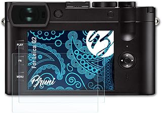 Bruni Screen Protector compatible with Leica Q2 Protector Film, crystal clear Protective Film (2X)