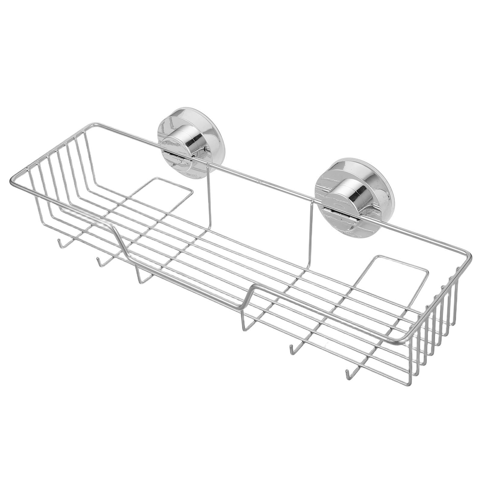 Cesta colgante de pared antioxidante para organizar botes sin taladrar