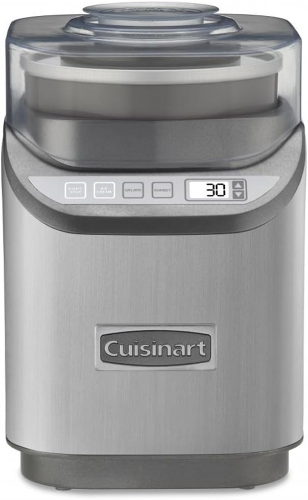 Amazon クイジナート ソフトクリームメーカー Cuisinart Ice45 Mix Ice Cream Maker (ホワイト