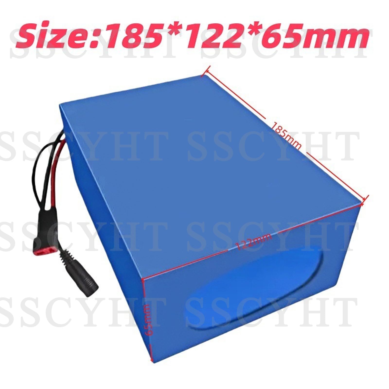 Batería de Litio de PVC de 36 V (15 Ah / 20 Ah) para Bicicleta eléctrica, Kit de Repuesto con Cargador para Motor de Patinete Plegable.