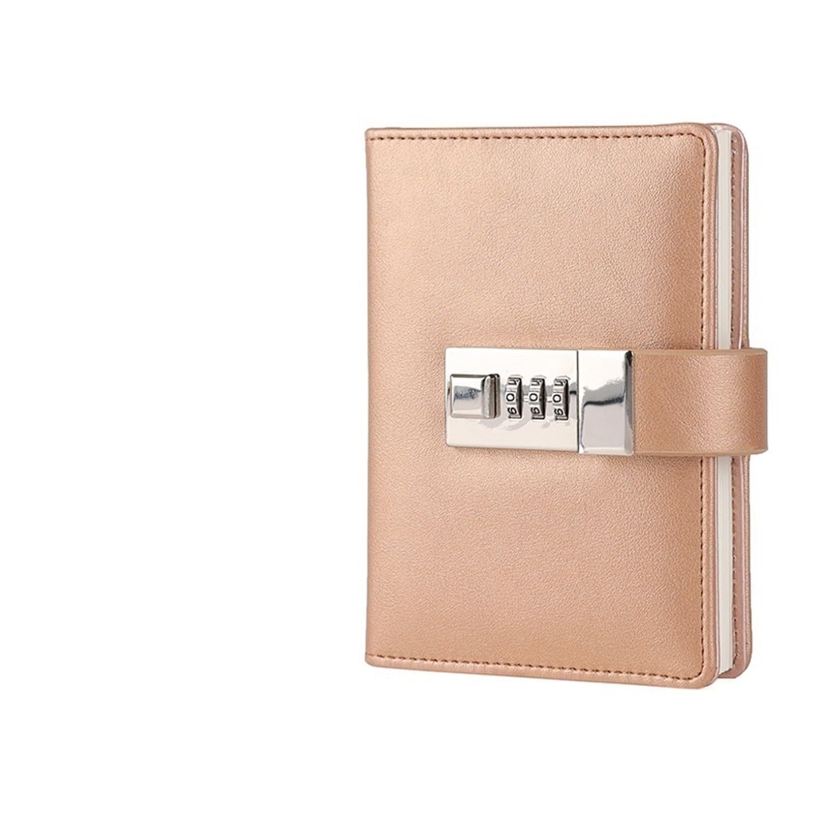 Notizbuch Tragbares Notizbuch kreatives tragbares Tagebuch mit Lock Simple Personalisiertes personalisiertes Schüler Passwort Notebook Notizbuch Notepad Wird zum Arbeiten und Lernen verwendet(Yellow g