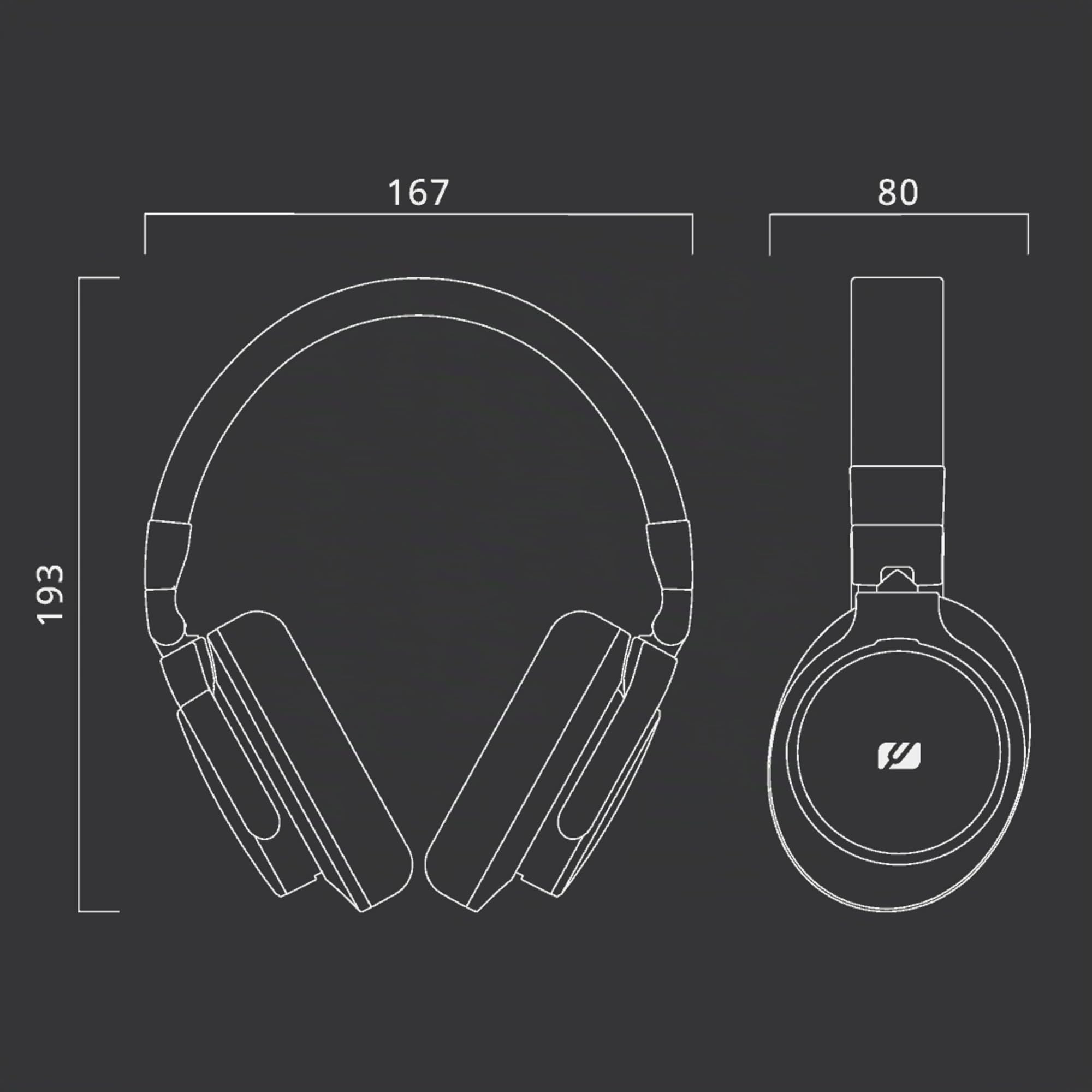 Casque Bluetooth Sans Fil Circum-aural Marron - M 278 BT
