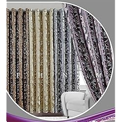 Cortinas Confeccionadas Leroy Merlin ForenTex - Cortina Terciopelo Semi-Opaca (M-0547), Morado, 145 x 260 cm