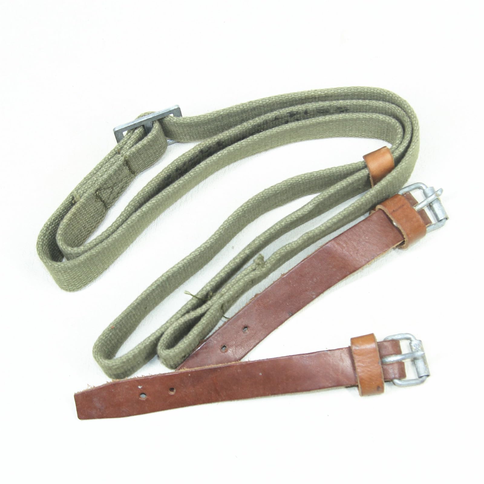 Generic Original Surplus 1970S Chicom Aid North Vietnam VC K-53 Gun Sling, Olive