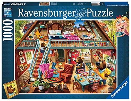 Ravensburger 17311 Goldilocks Gets Caught! 1000 Piece Jigsaw Puzzle For Adults thumb #1
