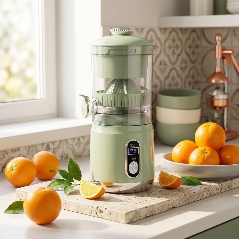 Extracteur de Jus Orange 45W Pulpe Extracteur de Jus Orange 45W(Blue)