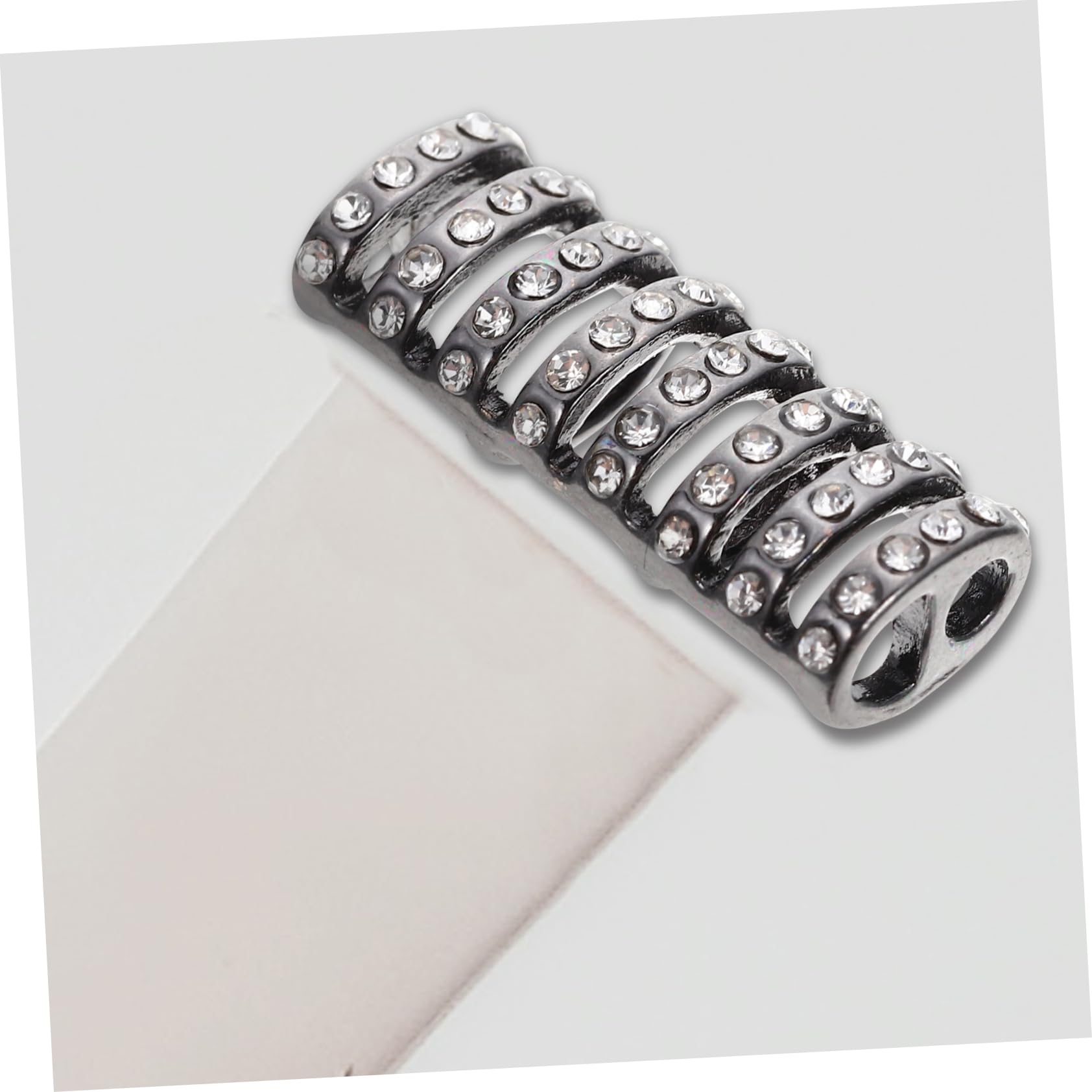 Housoutil 50 Pièces connecteur de sangle décor en strass connecteur de bande de montre montres connecteur de montre en alliage accessoire de bracelet de montre bijoux Regardez adaptateur