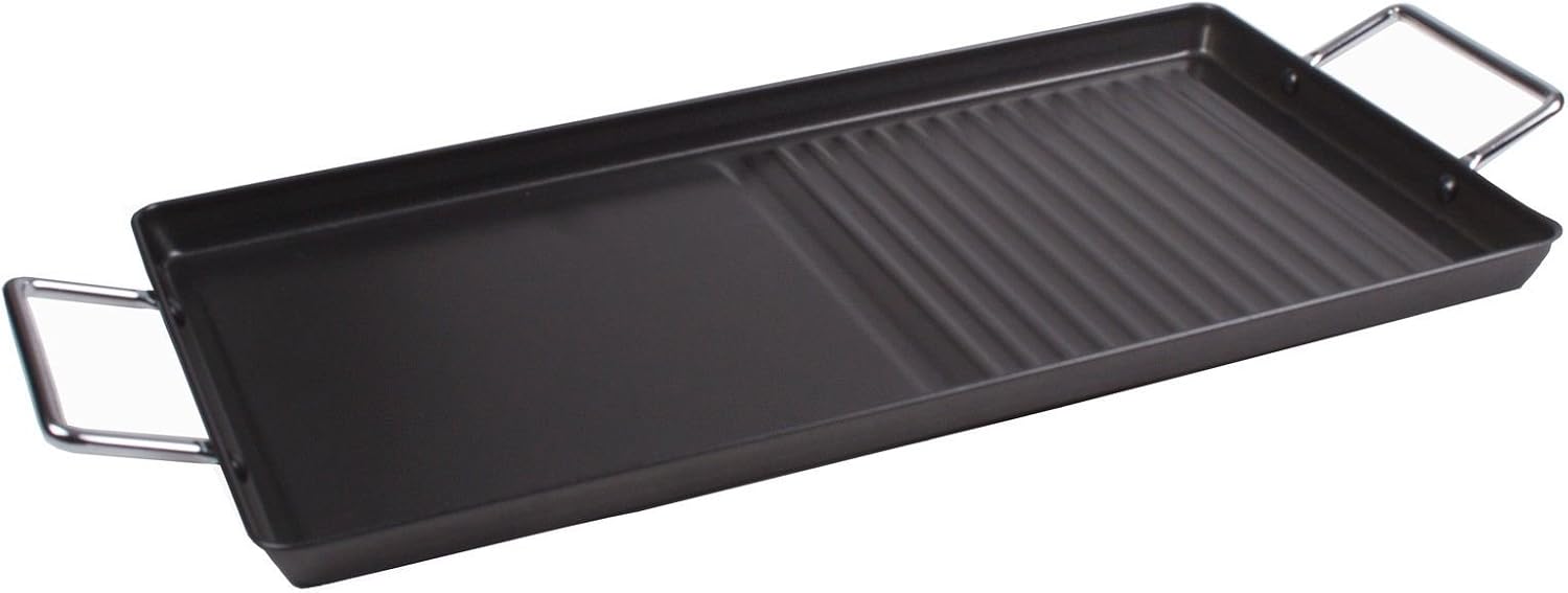 Stove Top Griddle Plate 18 x 10 Double Burner Griddle