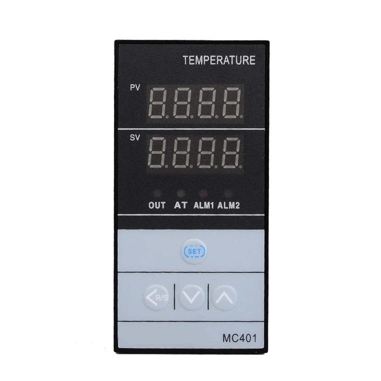 RWRAPS regolatore Temperatura pid Ingresso regolatore di Temperatura Termocoppia PT100 K Uscita relè SSR PID Digitale for Riscaldamento/Raffreddamento con Allarme Fahrenheit Guscio Corto