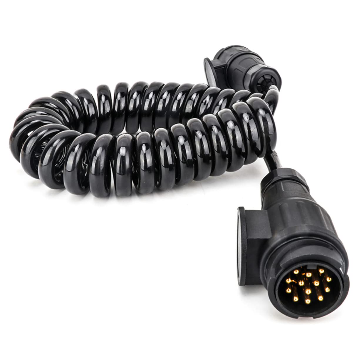 Negro Conector de Vías de 13 Remolque para Vehículo