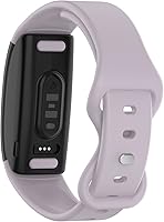 Vista 3 de Paquete de 2 correas compatibles con Fitbit Charge 6/Charge 5 Smart Watch Charge 6 Accesorios Correas de repuesto de silicona ajustables Pulsera