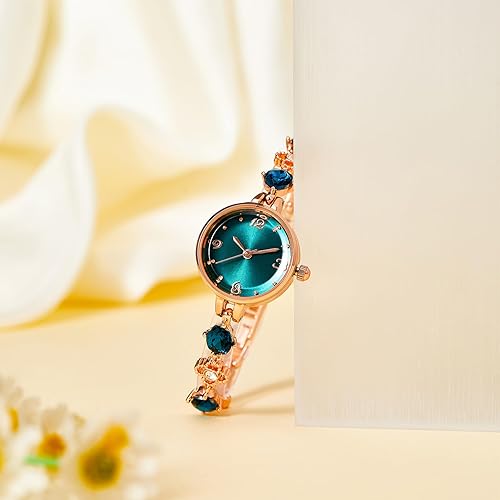 Miniatura 4 de TIME100 Reloj de pulsera para mujer, redondo, mini relojes para mujer, impermeables, exquisitos regalos para mujer