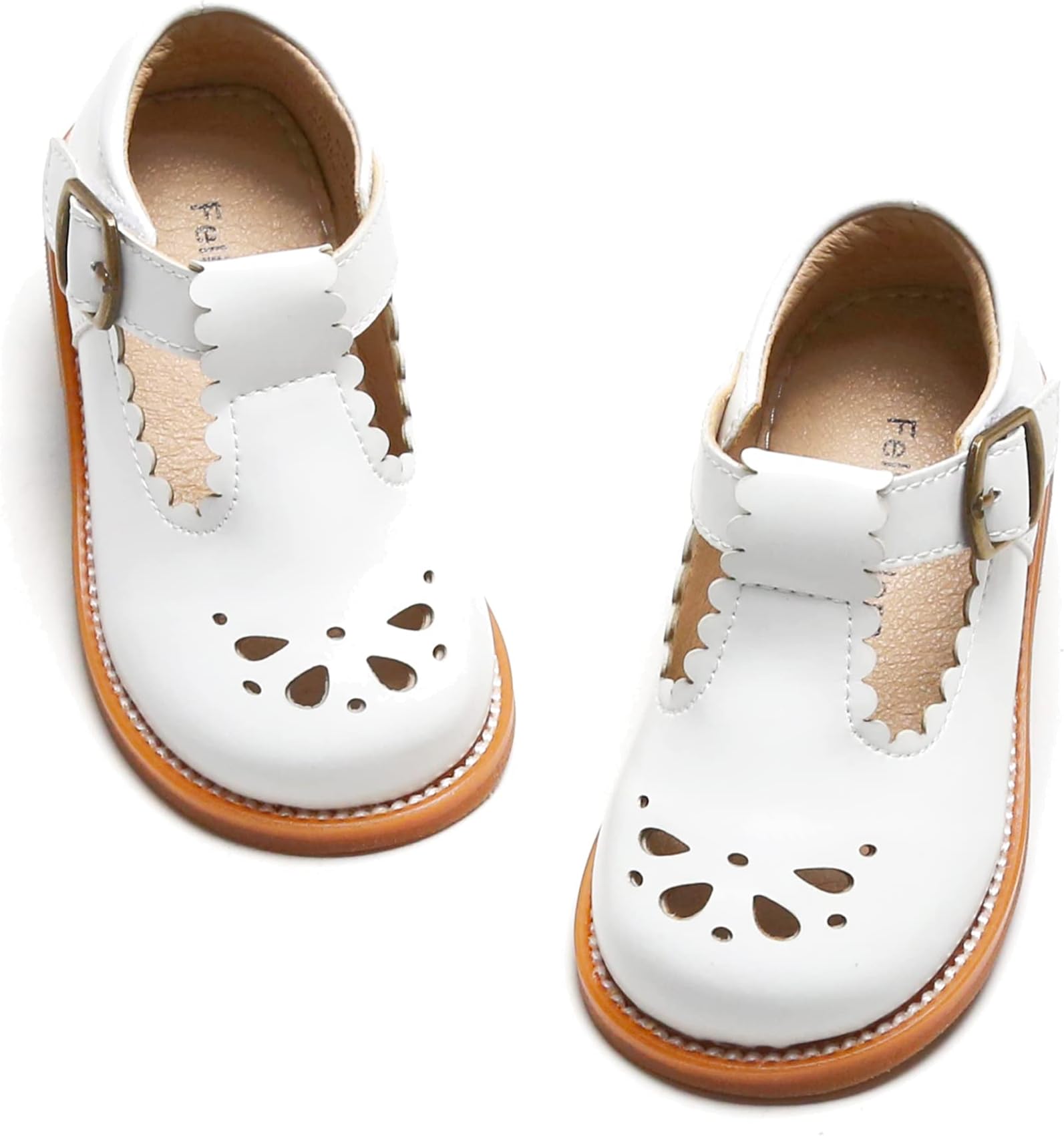 Toddler Little Girl Mary Jane Dress Shoes - Ballet Flats for Girl Party School Shoes