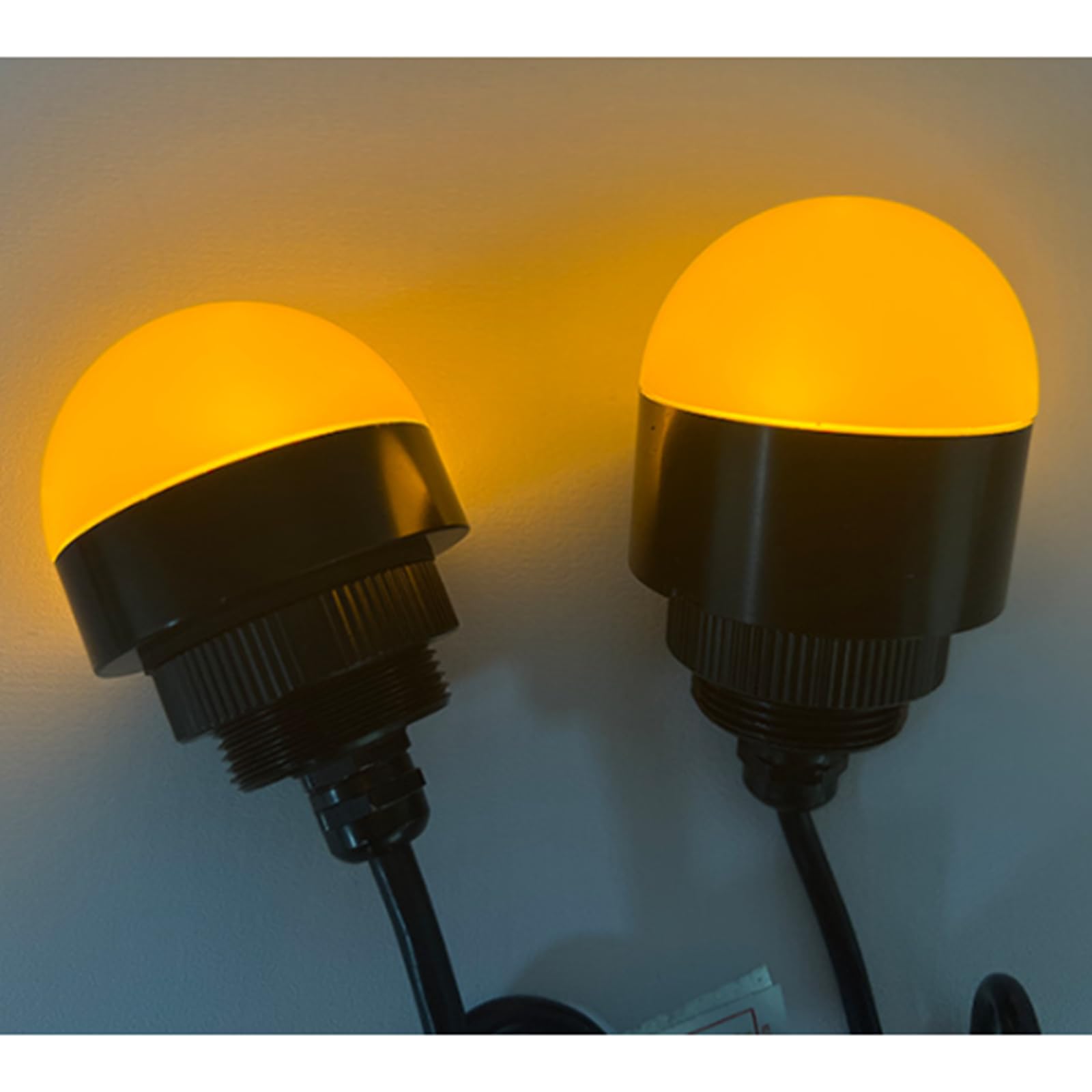 Unifizz Mini półokrągłe światło ostrzegawcze LED półkula światło sygnałowe sprzęt obrabiarki awaryjne bezpieczeństwo lampa ostrzegawcza zintegrowana trójkolorowa lampa dźwiękowa 24 V