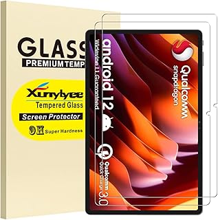 XunyLyee [2-Pack] Compatible with CHUWI HiPad Max (10.36") Screen Protector, Anti-Scratch Tempered Glass Film for CHUWI HiPad Max Tablet Easy Installation