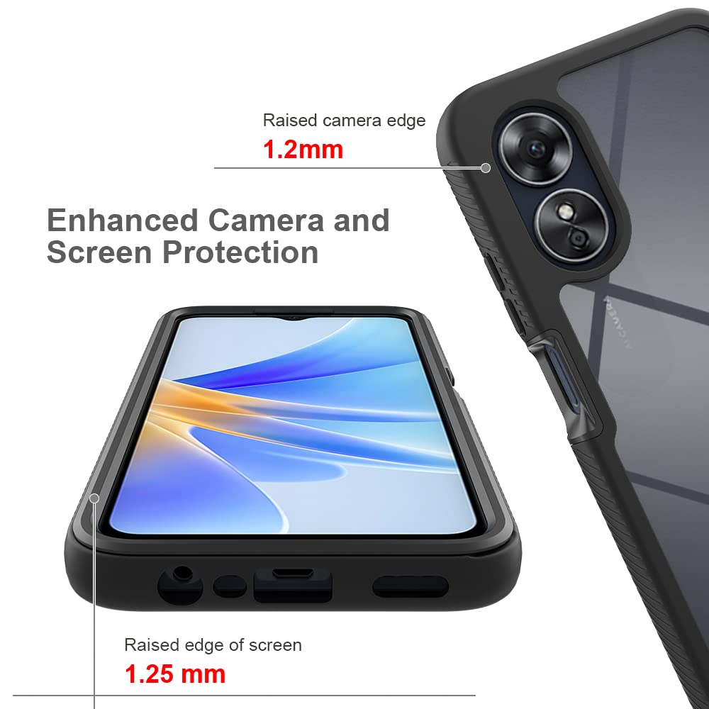 Cover Con Protezione Schermo Integrata Custodia OPPO A17 4G