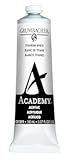Grumbacher Academy Acrylic Paint, 150ml/5.07 oz Metal Tube, Titanium White (C21211)