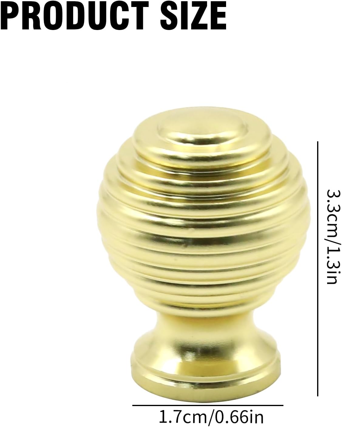 VIKKSAER 10 Pcs Cabinets Hardware Knobs Aluminium Handles for Cabinets Drawers Dressers (Champion Bronze), Knurled Cabinet Knobs (6 pcs)