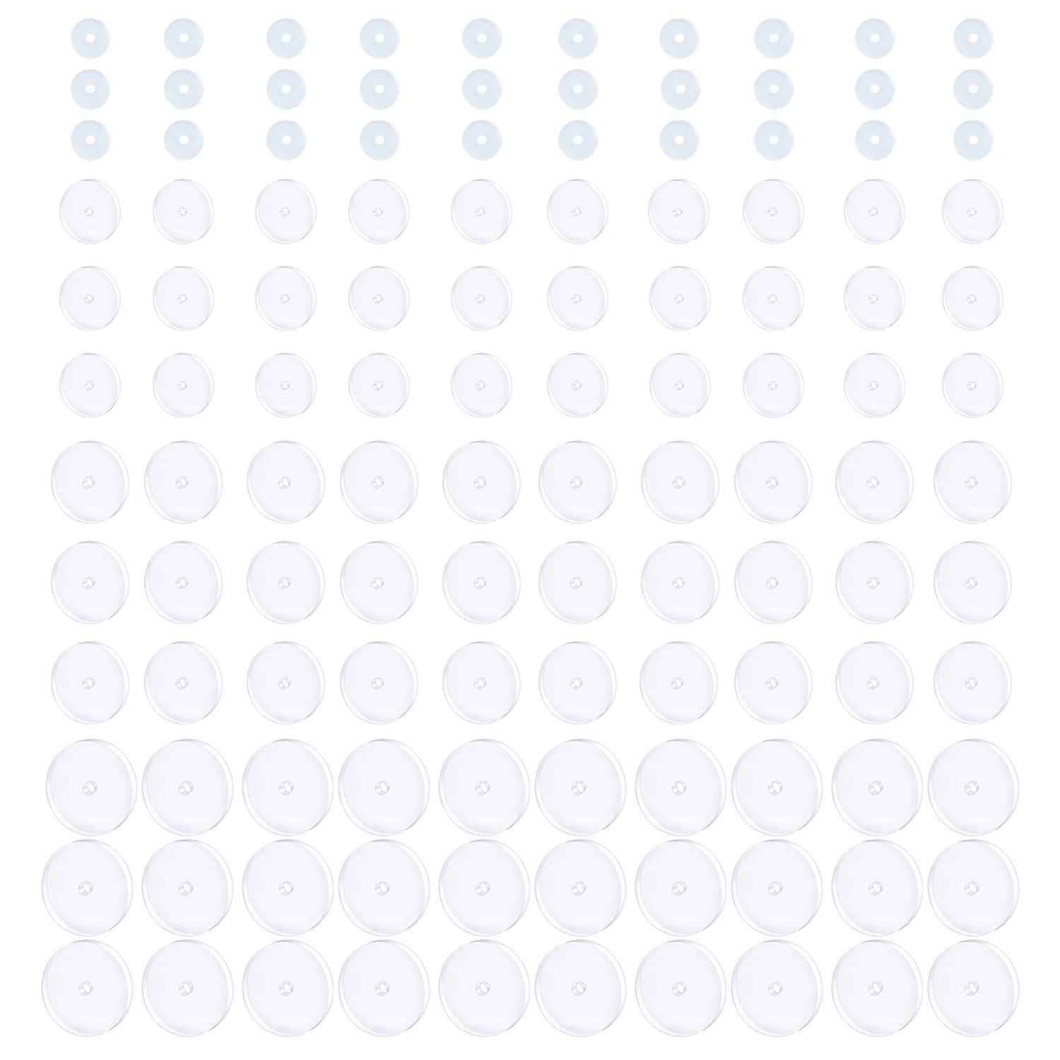 Buy Decentraland 6pcs Clear Piercing Disc for Piercing Bump,Pressure