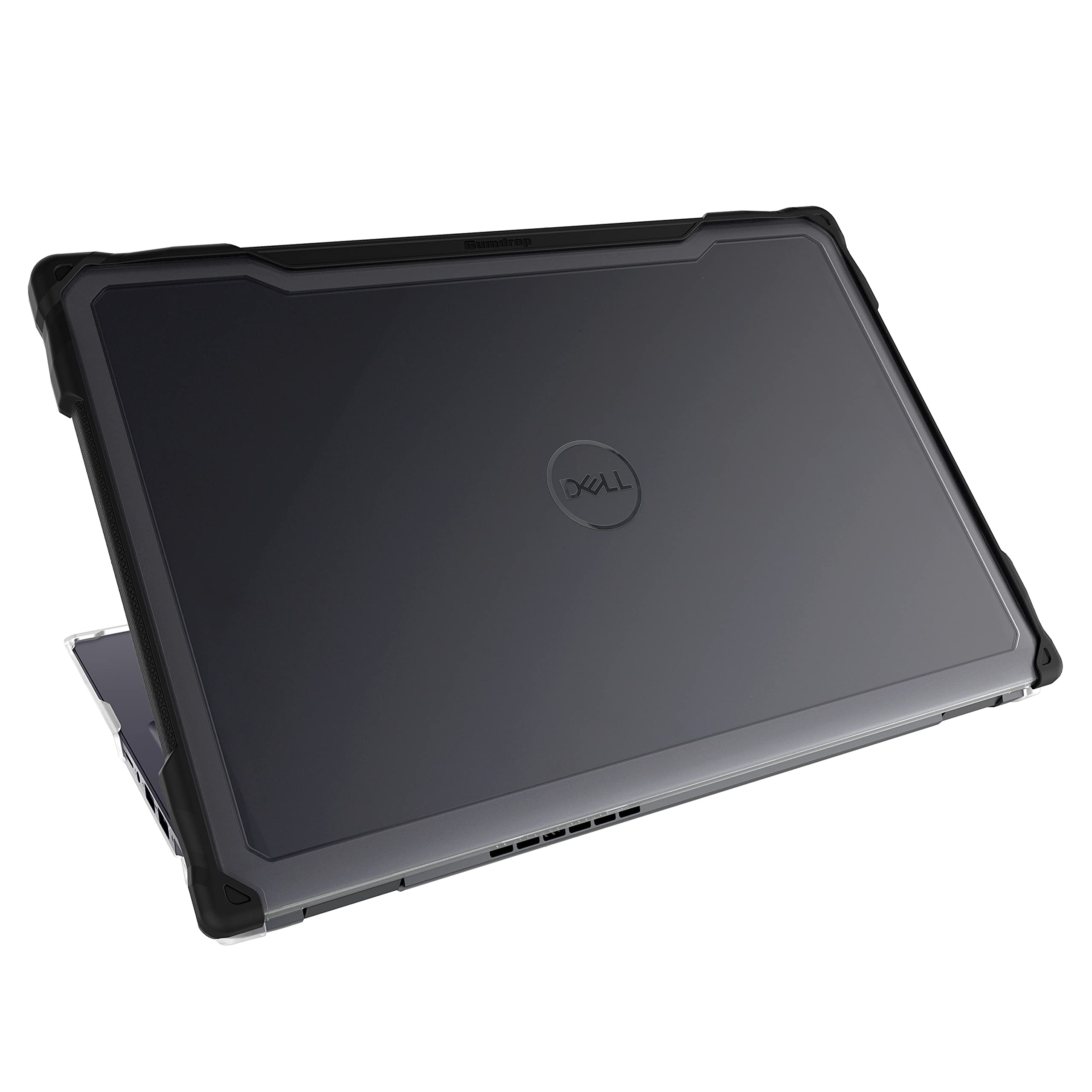 GumdropSlimTech Laptop Case Fits Dell Latitude 3510 (Clamshell). Designed for K-12 Students, Teachers and Classrooms – Drop Tested, Rugged, Shockproof Bumpers for Reliable Device Protection – Black