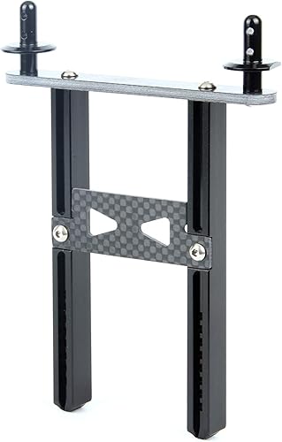 Miniatura 4 de Racing 110th RC Crawler Car Aluminio y fibra de carbono Poste de montaje de cuerpo trasero para Traxxas TRX4, actualizaciones de piezas Accesorios