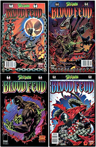 Spawn Blood Feud #1-4 Complete Limited Series (Image Comics 1995 - 4 Comics)