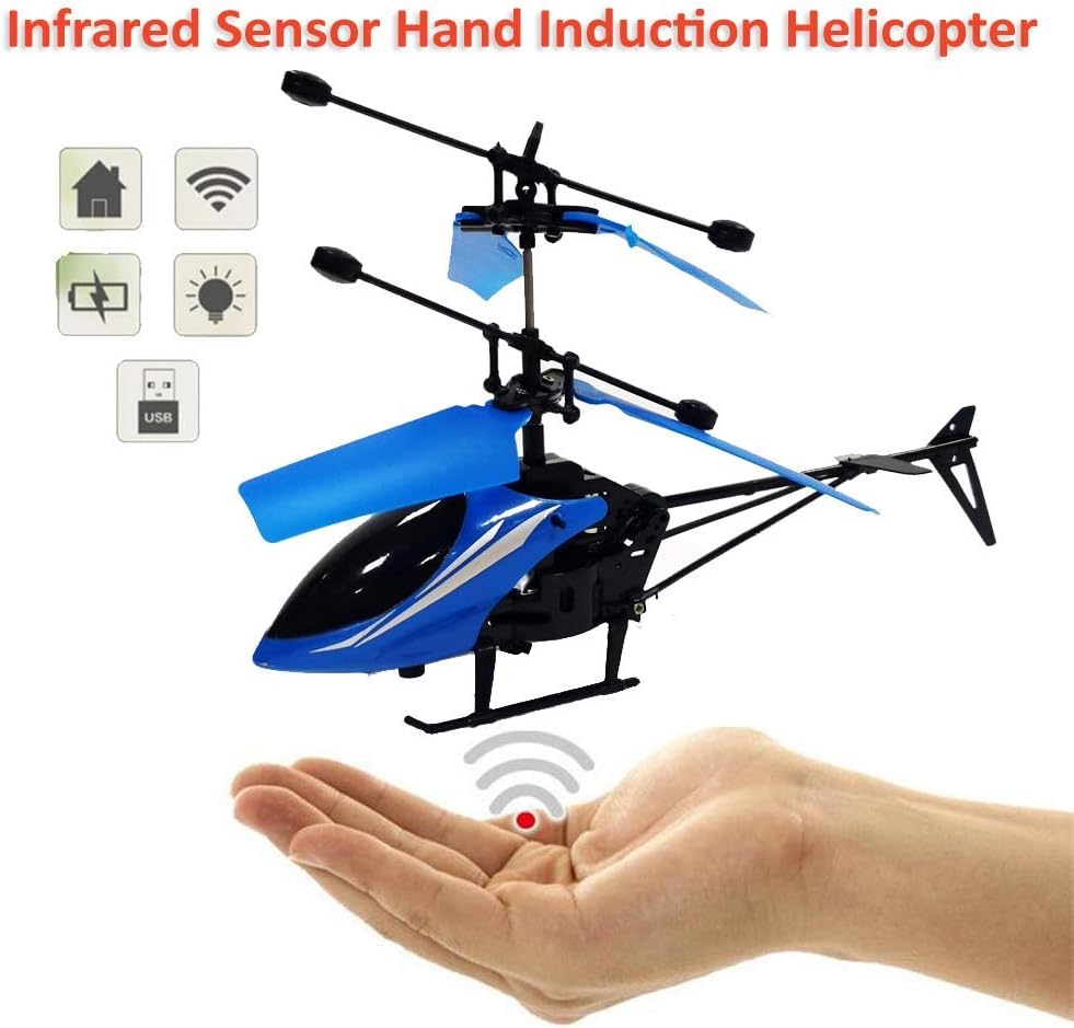 Infrared induction helicopterInfrared induction helicopter Plastic Remote Control Helicopter, Pack of 1, Multicolour, Kids