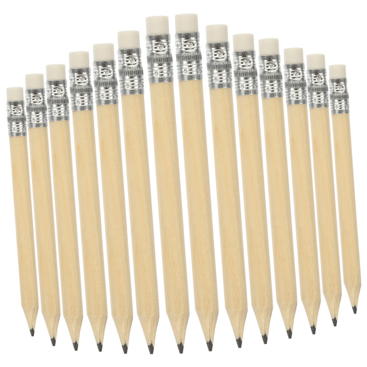 Angoily 3 Ensembles Crayons Courts Avec Crayons Miniatures Pour Écriture Pratiques Pour Adultes 100 Pièces * 3