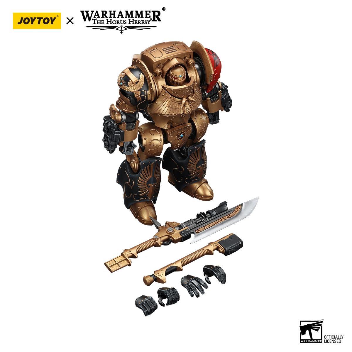 Warhammer The Horus Heresy Actionfigur Legio Custodes Contemptor Achillus Dreadnought 25 Cm