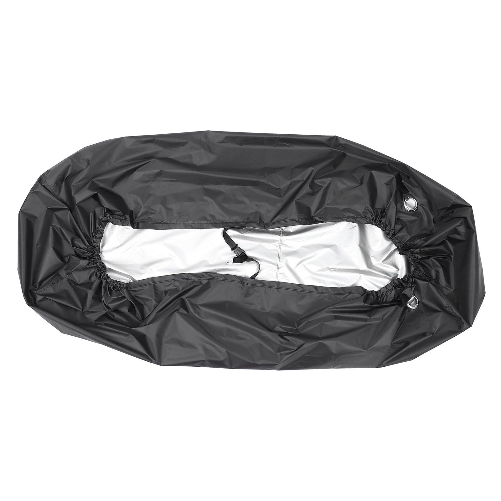 Funda para bicicleta negra resistente con hebilla y bolsa Oxford 210D