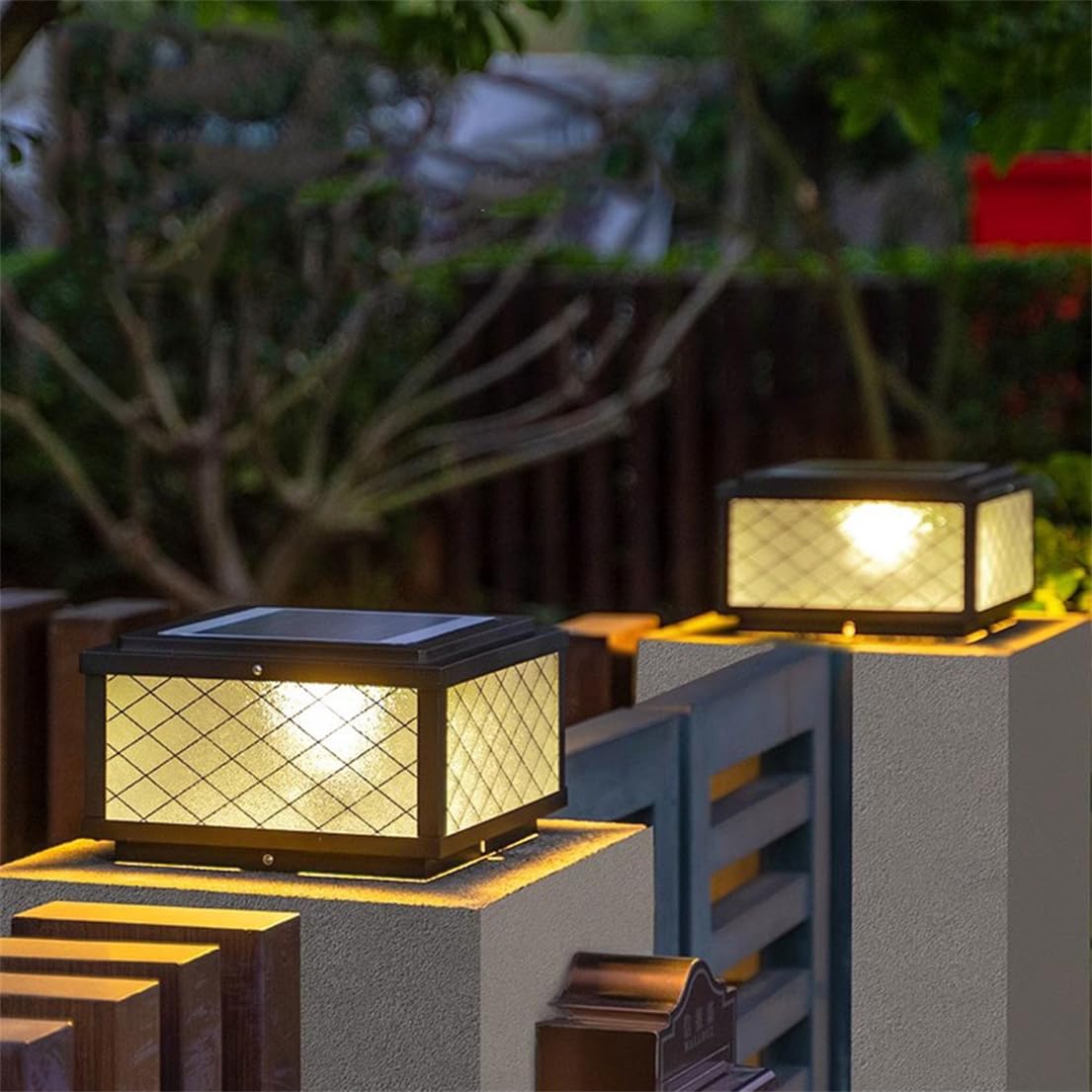 Borne Lumineuse Extérieure À Intensité Variable, Éclairage Paysager