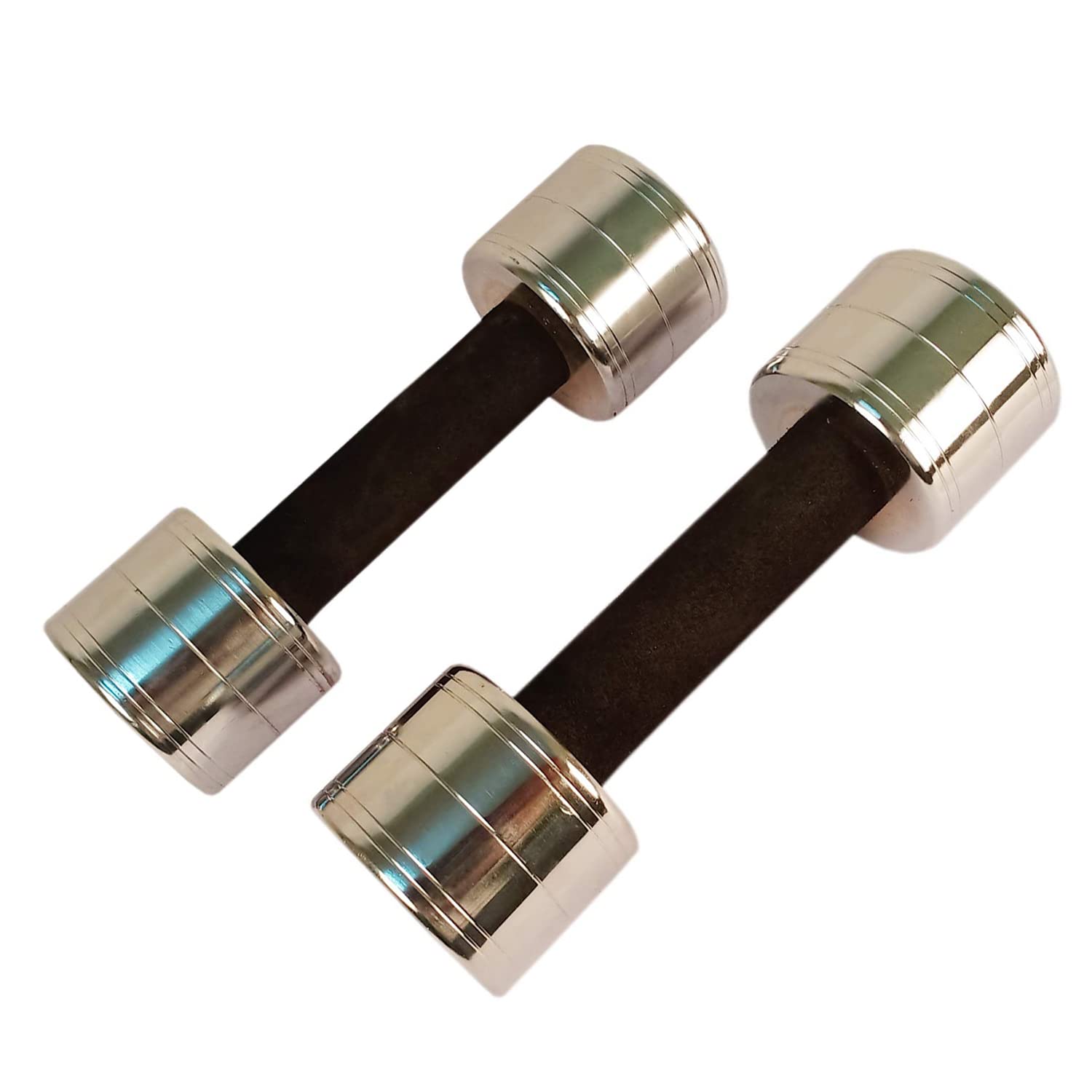 Prokick Black Grip Steel Dumbbells - Round (with Grip) - 7.5 KG (B09XF3BBRY) Amazon Price History, Amazon Price Tracker