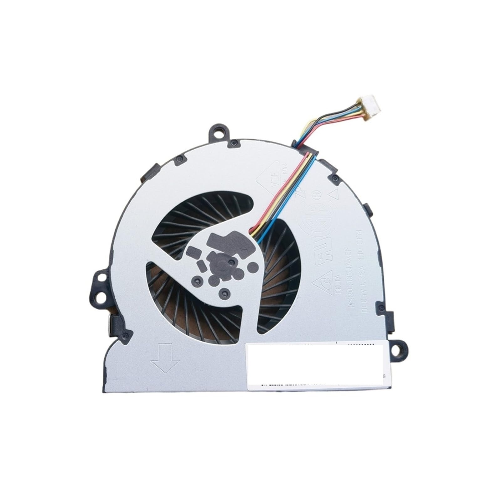 Ventilador De Refrigeración Interno De CPU for Portátil, Compatible con HP,15‑AC 250 G5 G6 TPN‑C129 TPN‑C130, Conjunto De Ventilador De Repuesto