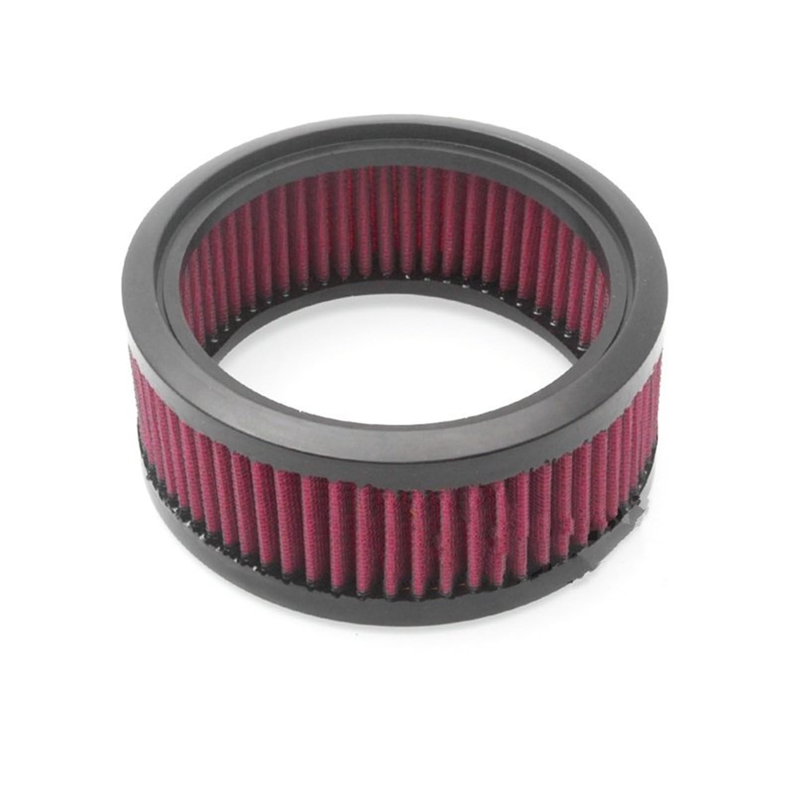 Filtri aria per moto Filtro aria per moto, filtro aria di aspirazione in garza di cotone rotondo da 6 pollici E-3226, adatto per Harley Cafe Racer Bobber