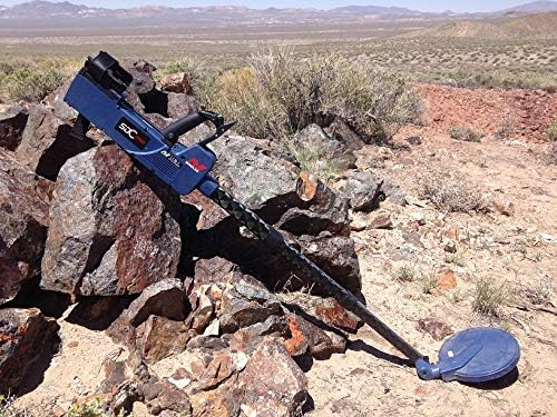 Minelab SDC 2300 in a rocky gold prospecting area
