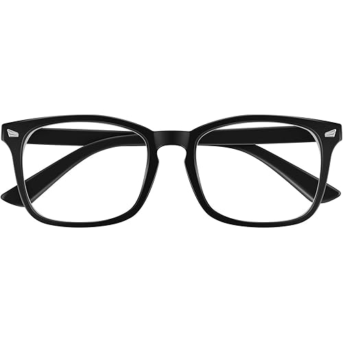 ZEHEXA Reading Glasses for women Blue Light Blocking Glasses Filter UV Square Lightweight Readers Glasses for Men and Women