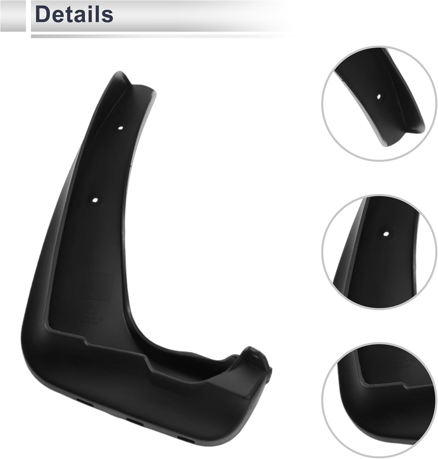 X AUTOHAUX 1set Front and Rear Mud Flaps Splash Guards Mud Guards for BMW 3 Series F30/F35 2013-2019 W/Mount Accessories
