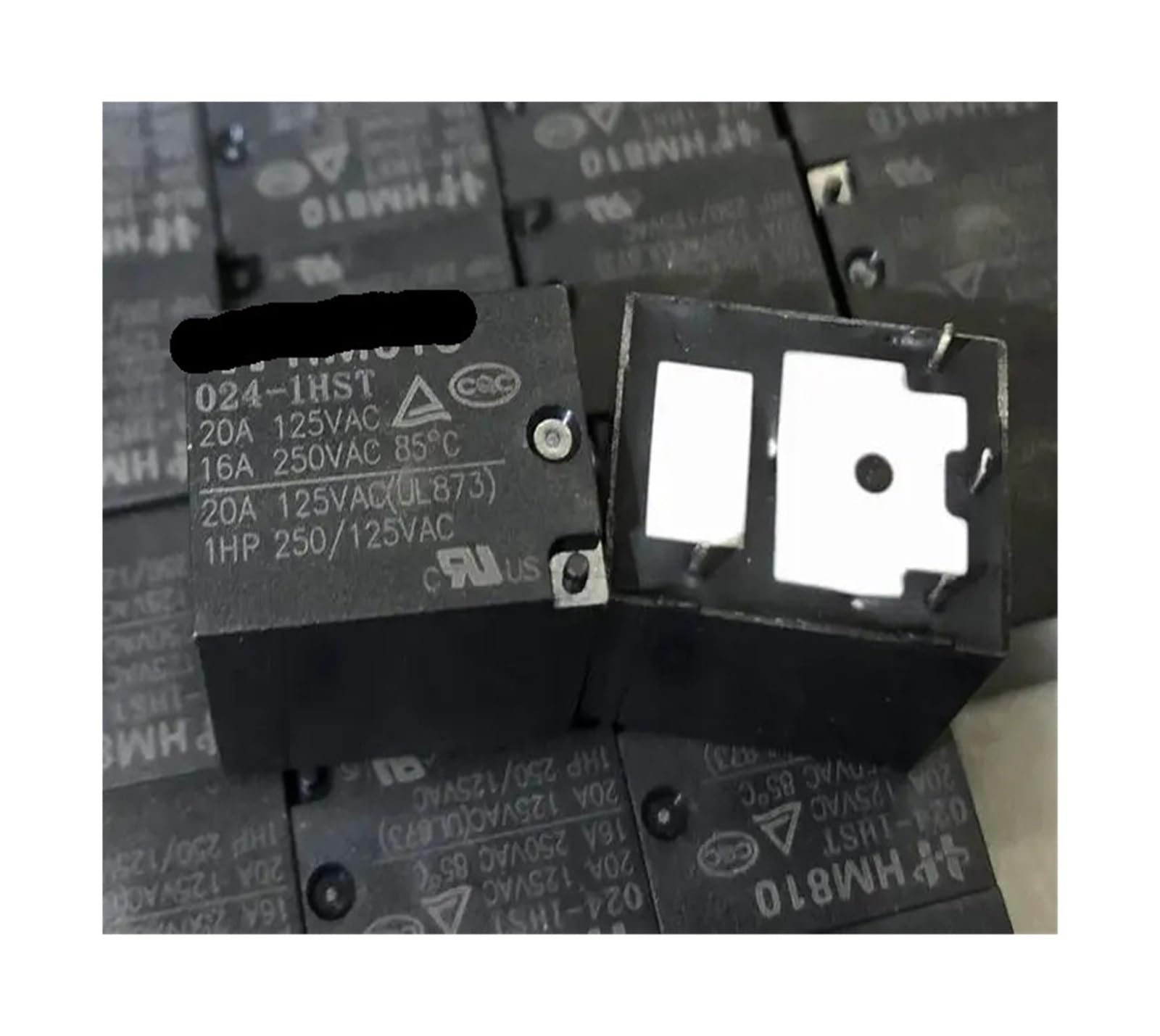 Relais 4 Broches HM810 012-1HST 12V 16A 22F-1A Commutation
