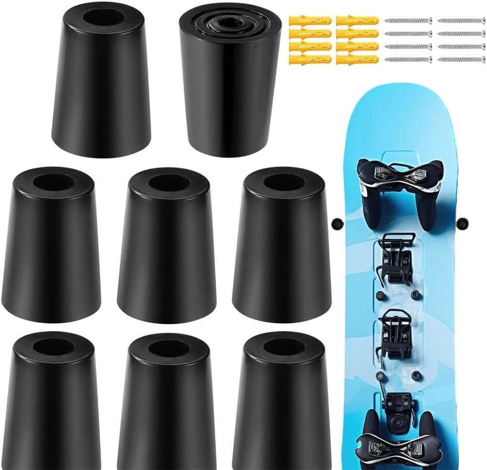 Vertical Ski Wear Wall Mount Rack Floating Snowboard Hanger Rack Ski Organizer