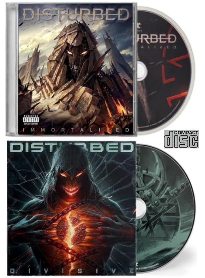 Disturbed : Immortalized + Divisive, paquete de 2