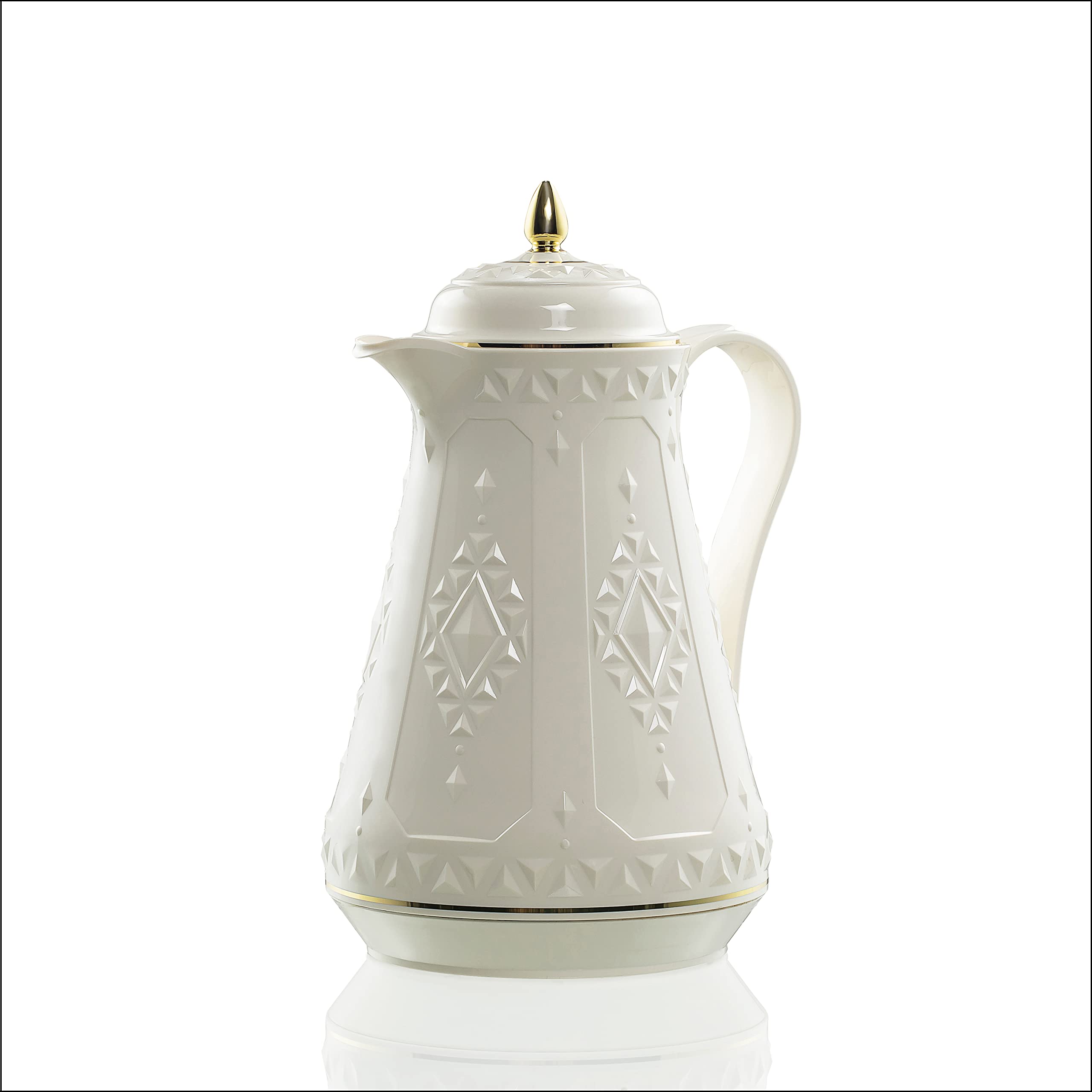 Rose Thermos RS-2121 Coffee - Vacuum flask (1.0 Liter, off-white A01 color)