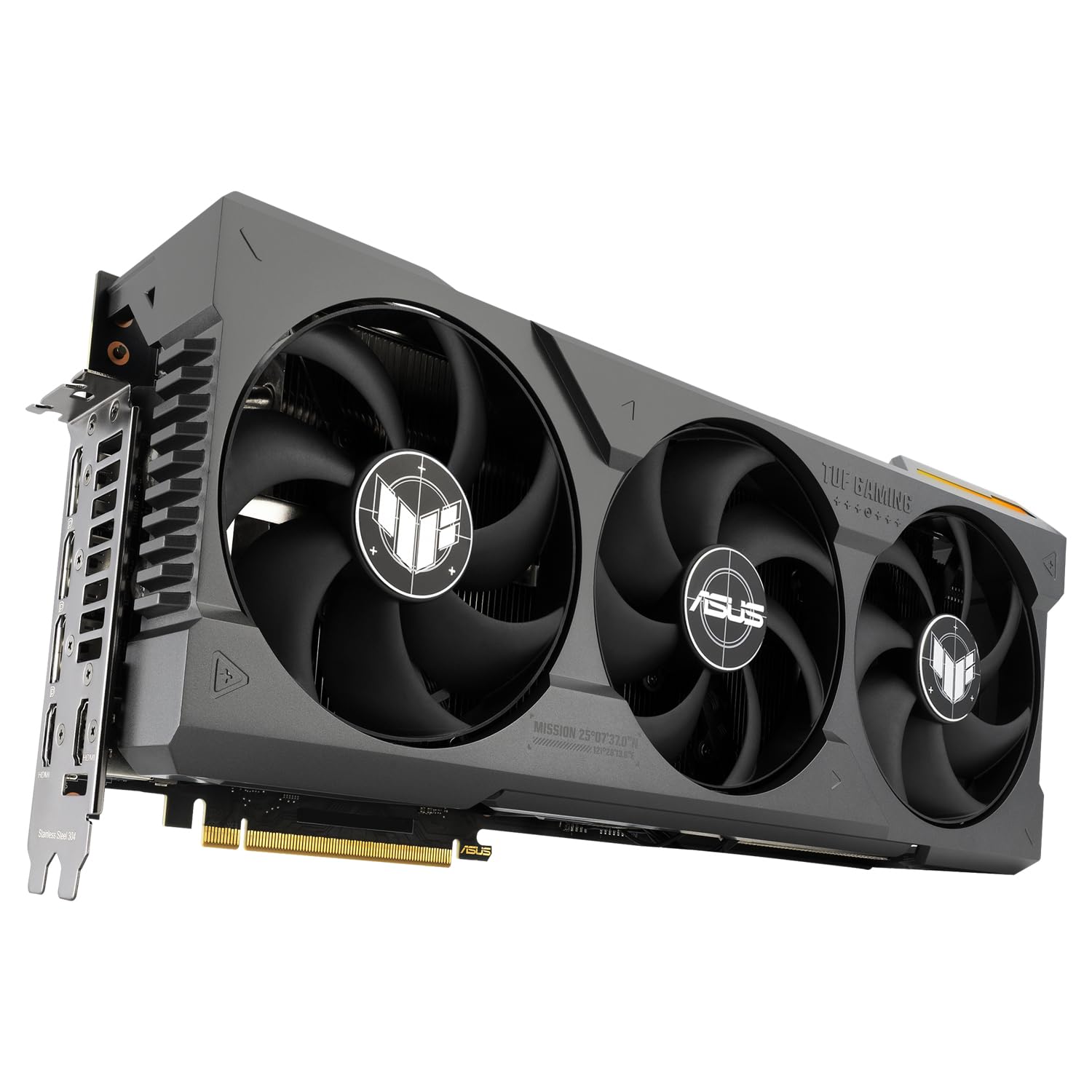 ASUS TUF Gaming NVIDIA GeForce RTX 4080 SUPER OC Edition Scheda Grafica 16 GB GDDR6X, 256 Bit, PCIe 4.0, HDMI, DisplayPort, Nero, TUF-RTX4080S-O16G-GAMING