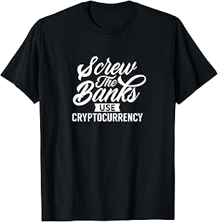 Crypto Currency Blockchain Cryptos Cryptocurrency T-Shirt