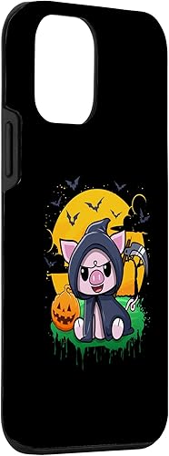 Miniatura 3 de iPhone 12 mini Pig Grim Reaper Trick Or Treat Halloween Costume Case