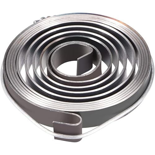 uxcell Drill Press Spring Drill Press Quill Feed Return Coil Spring Assembly Spring Steel Chemical Blackening Finish 1540mm Expand Long 49 x 8 x 0.8mm