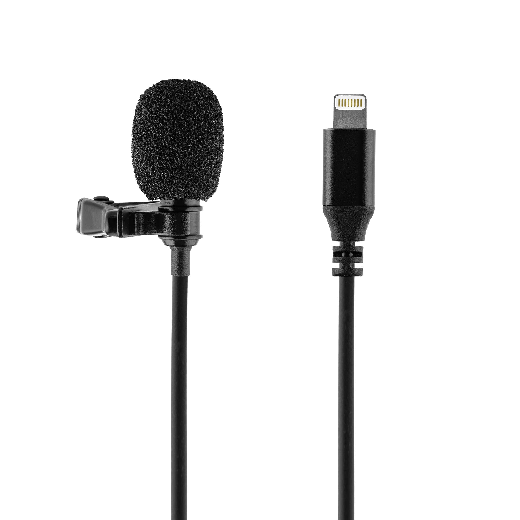 MOJOGEAR Clip Microphone with Lightning Connector, 3 Meter Cable - Image 3