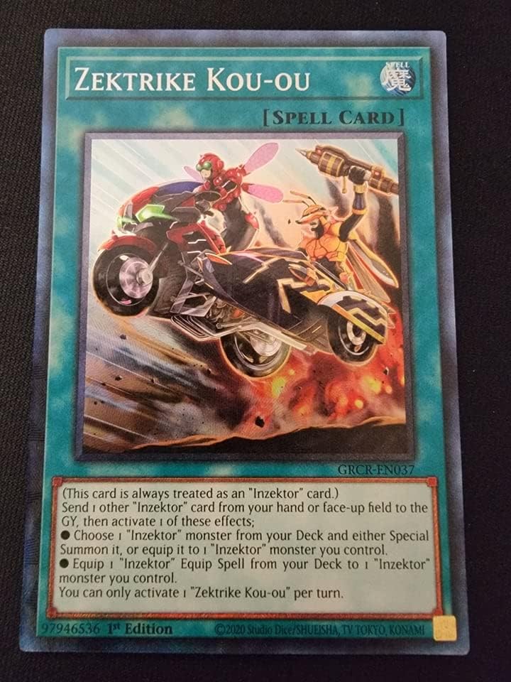 Zektrike Kou-ou - GRCR-EN037 - Raro de coleccionista - 1 edición