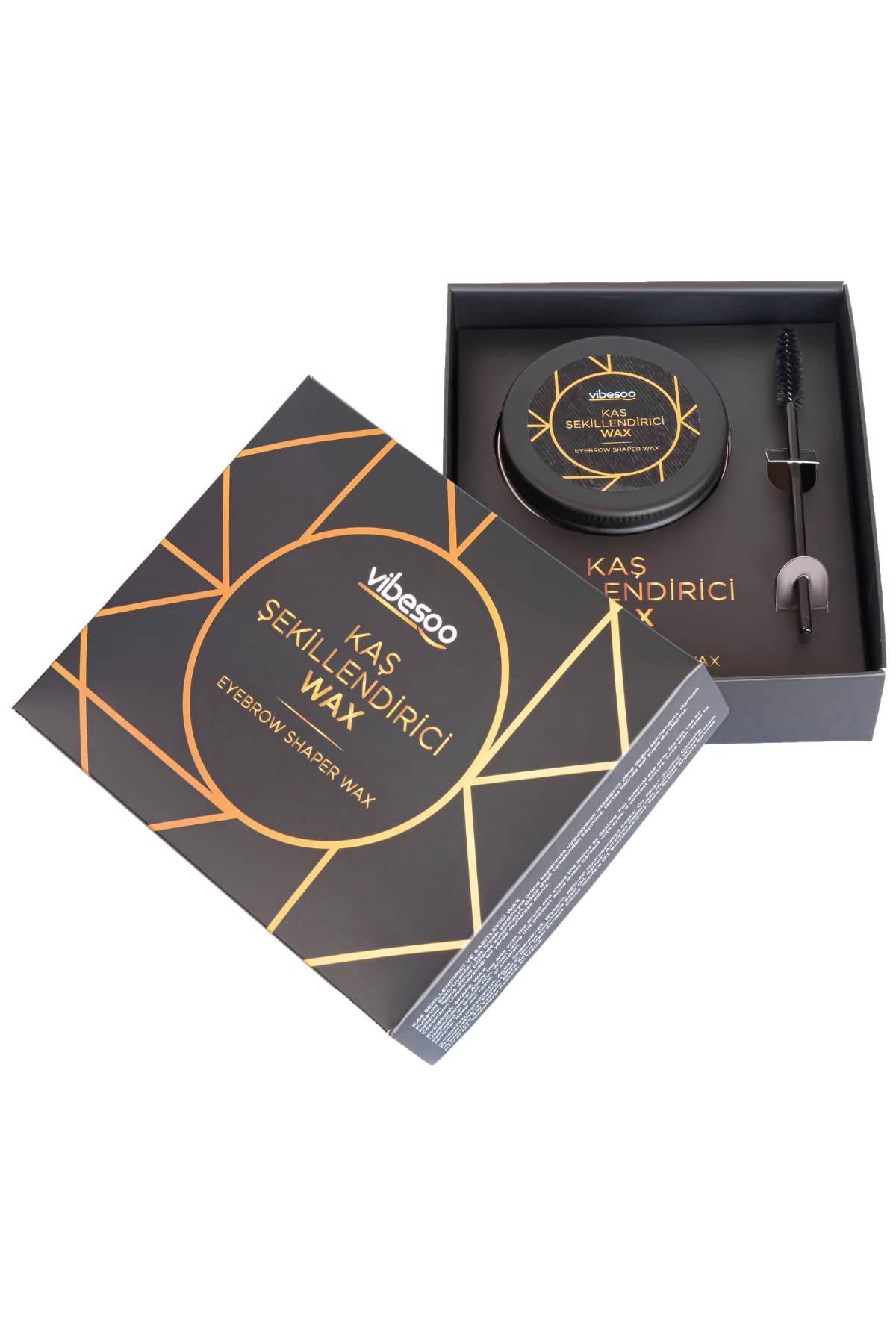 Vibesoo Eyebrow Gel Styling Wax Soap Kit Brow Freeze Pomade Makeup Gel - 1.70 OZ / 50 ML