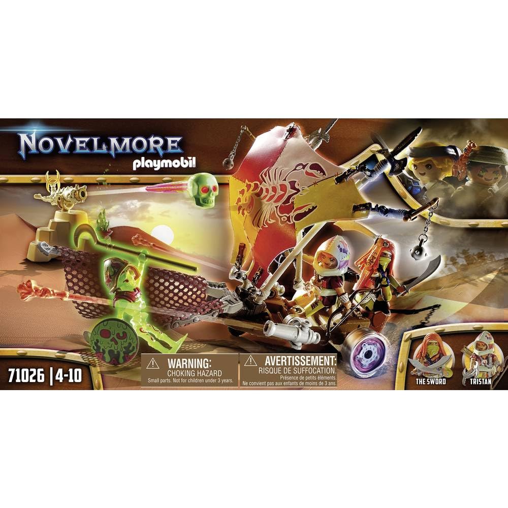 Playmobil Novelmore – Armée De Siège Salahari Sands (71025) – Projectiles Et Squelette – Neuf